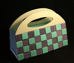 tutoriel pour faire un sac � main en carton recycl�